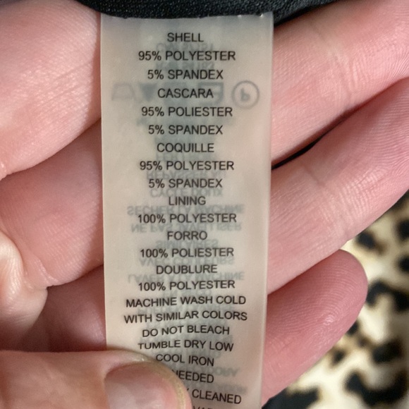 Vince Camuto cheetah print cocktail dress - Picture 7 of 7